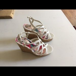 Madden Girl wedges like new!
